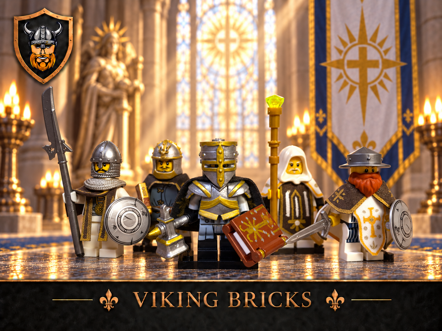 Lego Армия Ордена Света — набор из 5 фигурок — фото 1