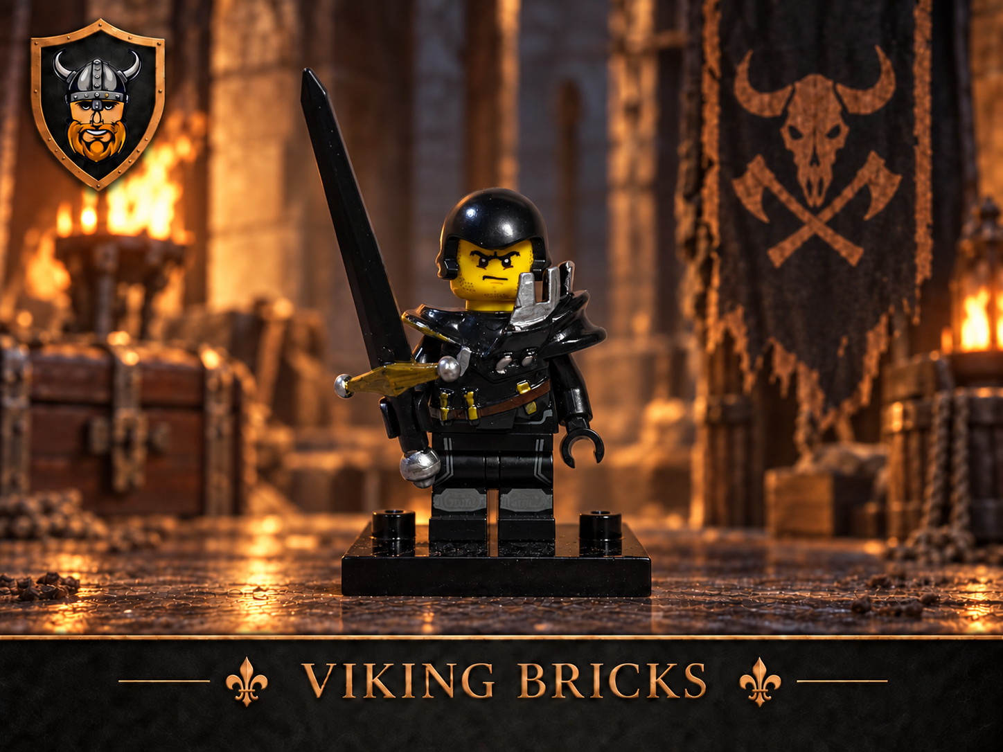 LEGO Мечник Чёрной Гвардии «Чёрный Клинок»